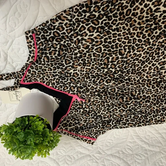 animal print sleeping robe - Picture 3 of 5